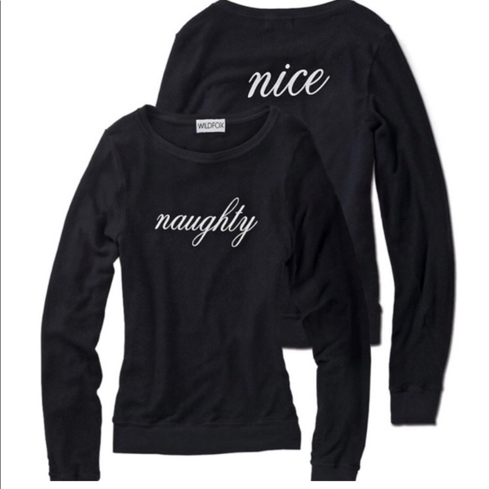 Wildfox Naughty Nice Sweatshirt